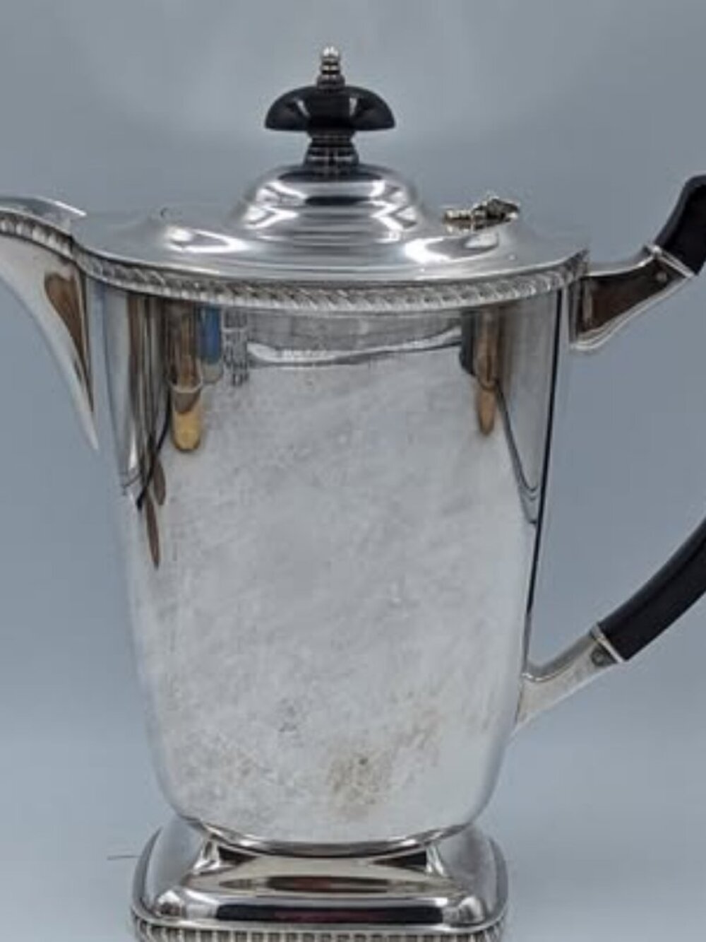Vintage Hecworth Silver Plated Coffee Pot Art Deco Style